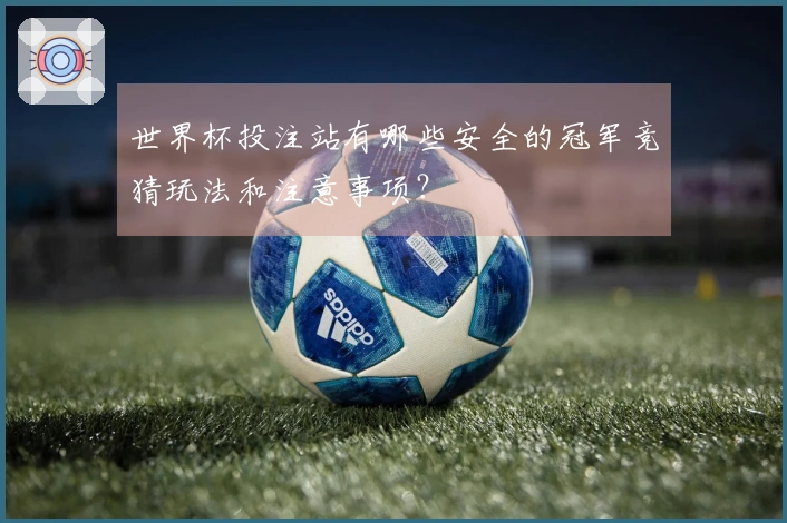 世界杯投注站有哪些安全的冠军竞猜玩法和注意事项?